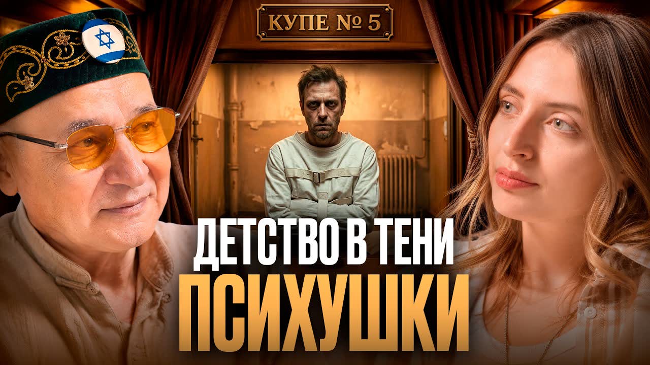 Обложка выпуска «Купе №5» с врачом-психиатром Алексеем Здановичем